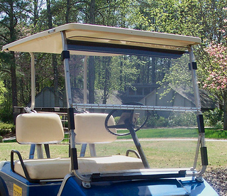 Golf Cart Windshield - Remove, Replace, and Refinish