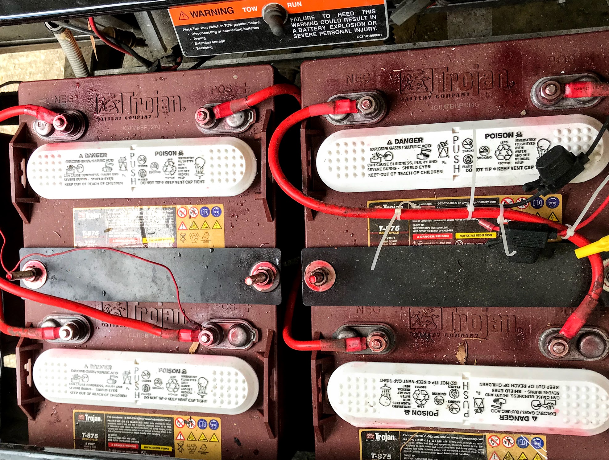 Club Car 6 Volt Battery Diagram