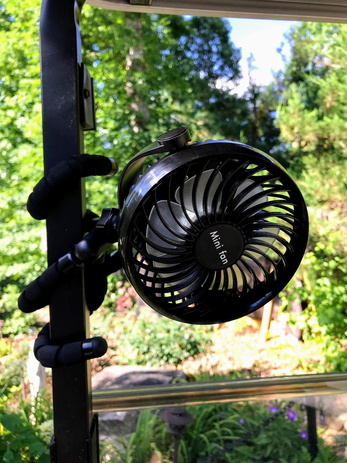 Golf Cart Fan - Cup Holder, Clip on or Overhead Fan to Keep You Cool